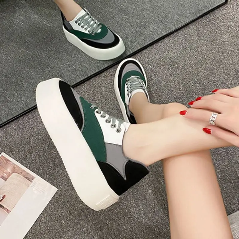 RIZABINA New Women Sneakers Mixed Color Thick Bottom Women Shoes Fashion Spring Autumn Shoes Women Footwear Size 35-40
RIZABINA New Women Sneakers Mixed Color Thick Bottom Women Shoes Fashion Spring Autumn Shoes Women Footwear Size 35-40