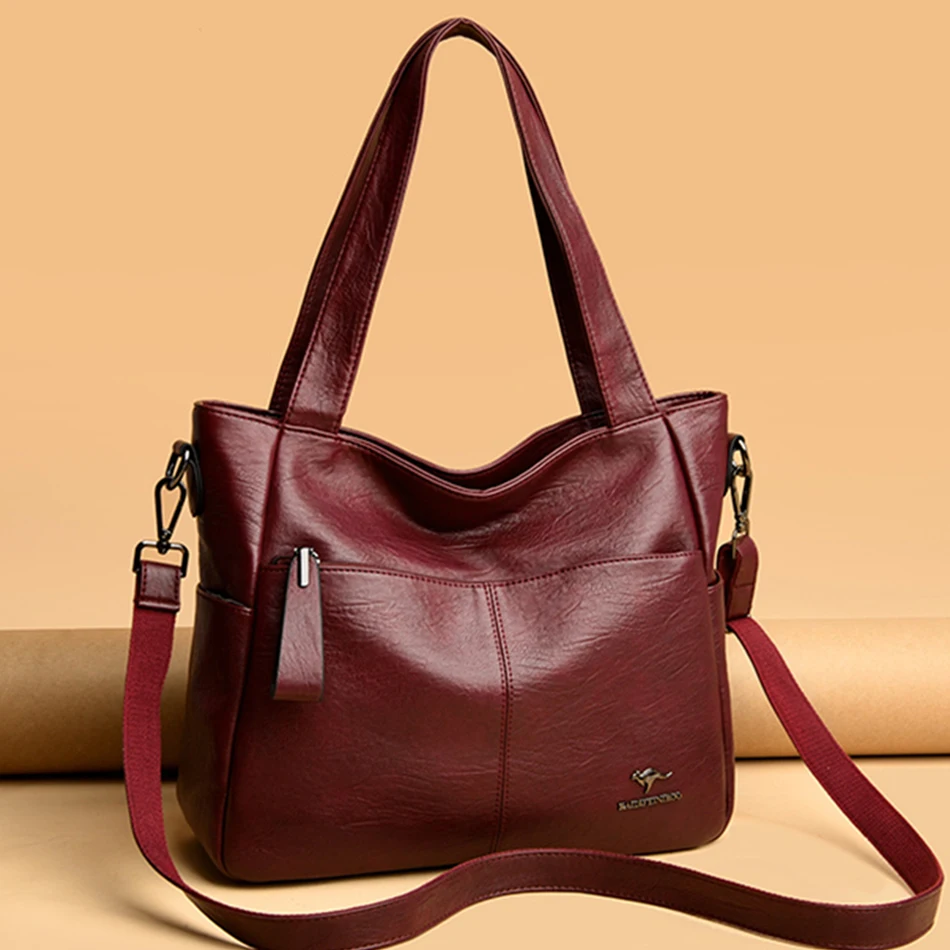 Summer Style Top-handle Bags Female Handbags Women Shoulder Crossbody Hand Bag Large Capacity Big Soft Leather Casual Totes Bag
Summer Style Top-handle Bags Female Handbags Women Shoulder Crossbody Hand Bag Large Capacity Big Soft Leather Casual Totes Bag