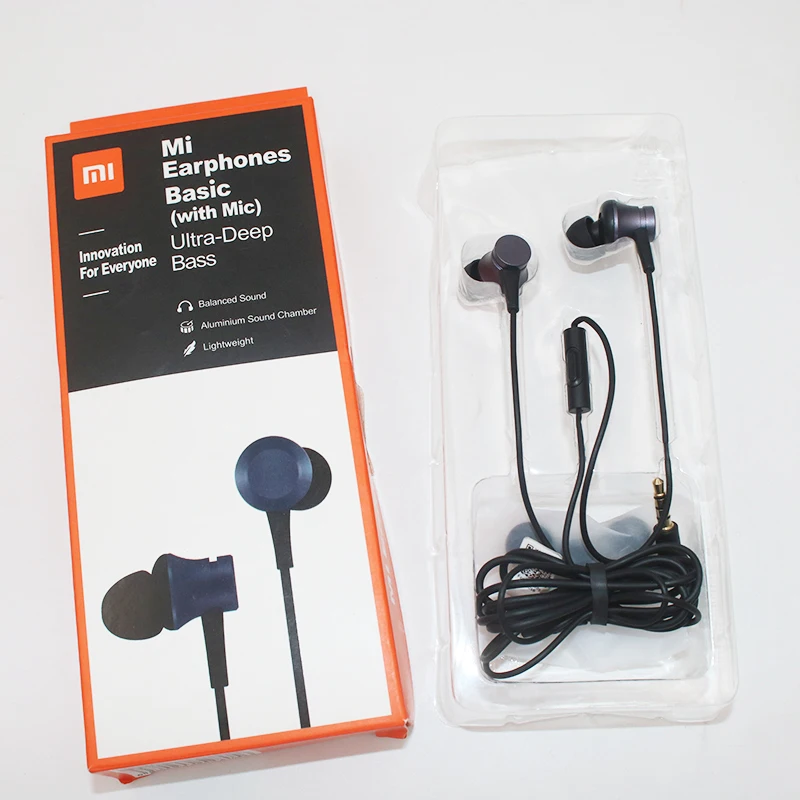 

Xiaomi Piston 3 Earphone Mi Fresh 3.5mm In-Ear Headphone With Mic For Mi Note10 CC9 X2 F2 Pro Redmi 8A 9C Note 8 8T 9 Pro Max 9S