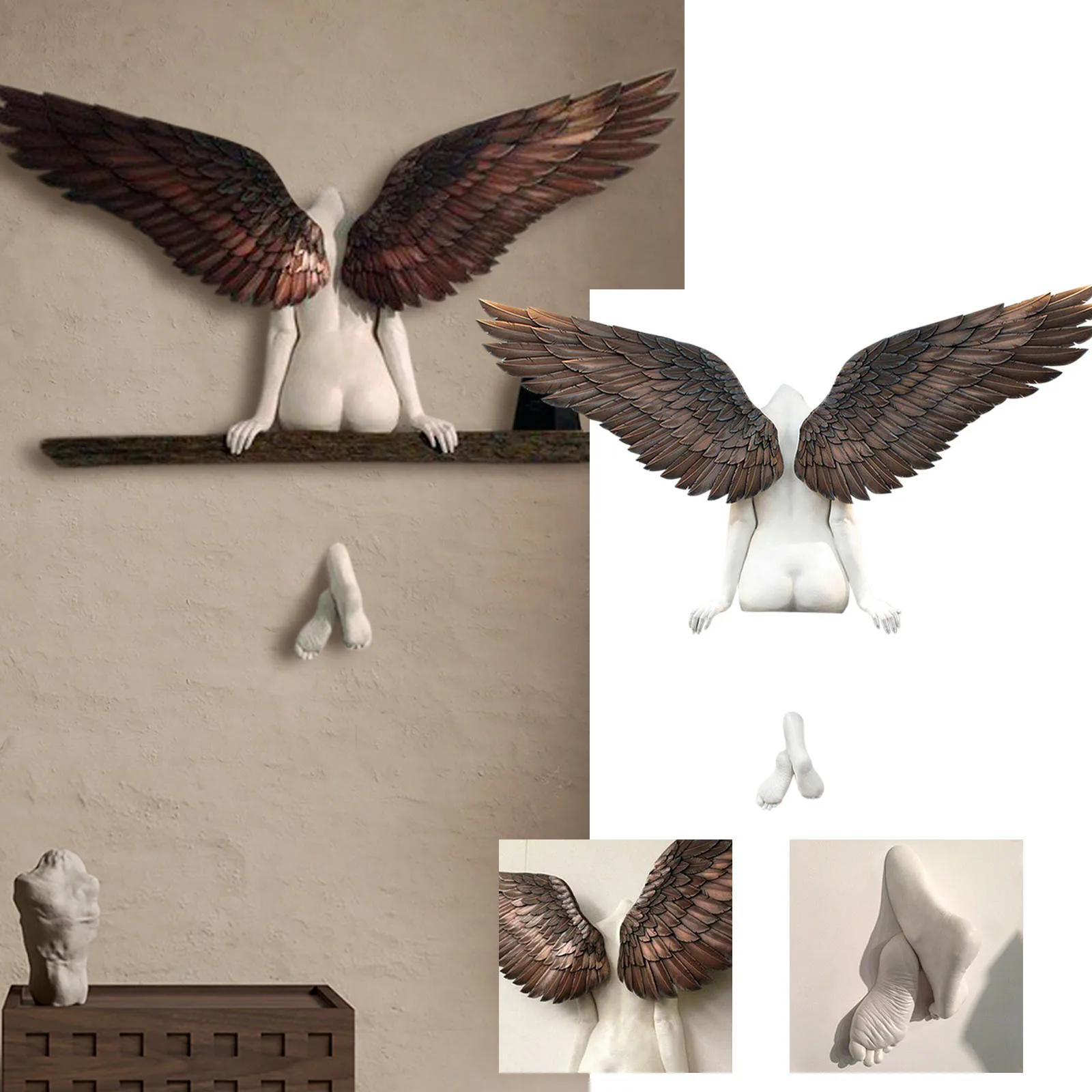 Home Decoration Accessories Angel Art Sculpture Wall Decoration Had A Sister Art Sculpture Living Room Bedroom Wall Decoration
Home Decoration Accessories Angel Art Sculpture Wall Decoration Had A Sister Art Sculpture Living Room Bedroom Wall Decoration