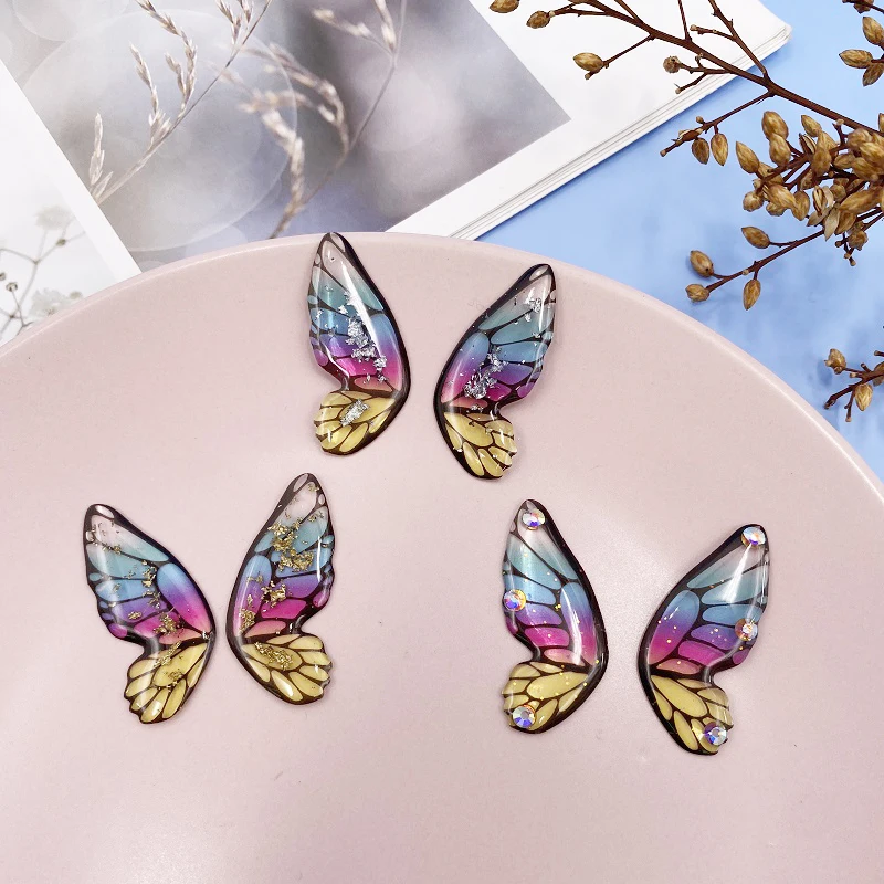 Minar Trendy Neon Rainbow Gradient Butterfly Drop Earrings for Women Colorful Resin Sequins Cicada Wings Earrings Party Jewelry
Minar Trendy Neon Rainbow Gradient Butterfly Drop Earrings for Women Colorful Resin Sequins Cicada Wings Earrings Party Jewelry