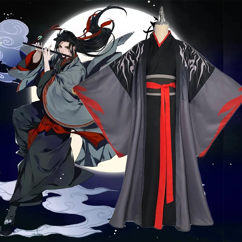 6 шт. Mo дао ЗУ Ши Косплей Wei Wuxian юный магистр дьявольского культа полный костюм для мужчин женщин мужчин аниме парик C89K223
6 шт. Mo дао ЗУ Ши Косплей Wei Wuxian юный магистр дьявольского культа полный костюм для мужчин женщин мужчин аниме парик C89K223
