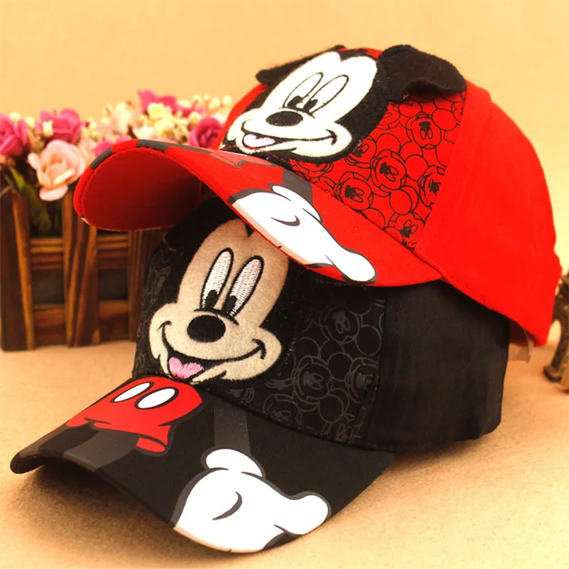 New Disney Mickey Cartoon Stereo Ear Korean Children's Hats for Boys and Girls Summer Minnie Sunscreen Cool Baseball Caps Peaked
New Disney Mickey Cartoon Stereo Ear Korean Children's Hats for Boys and Girls Summer Minnie Sunscreen Cool Baseball Caps Peaked