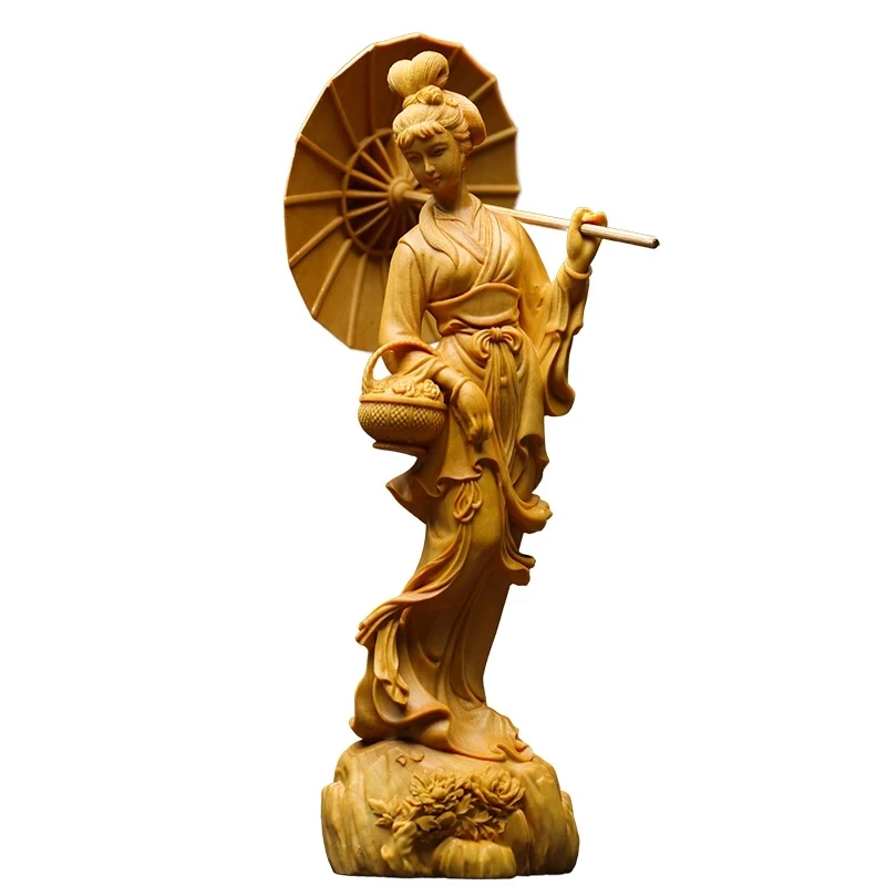 Chinese Classical cheongsam Beauty sculpture Folk hand carving statue wall home decor lucky decoration accessories
Chinese Classical cheongsam Beauty sculpture Folk hand carving statue wall home decor lucky decoration accessories