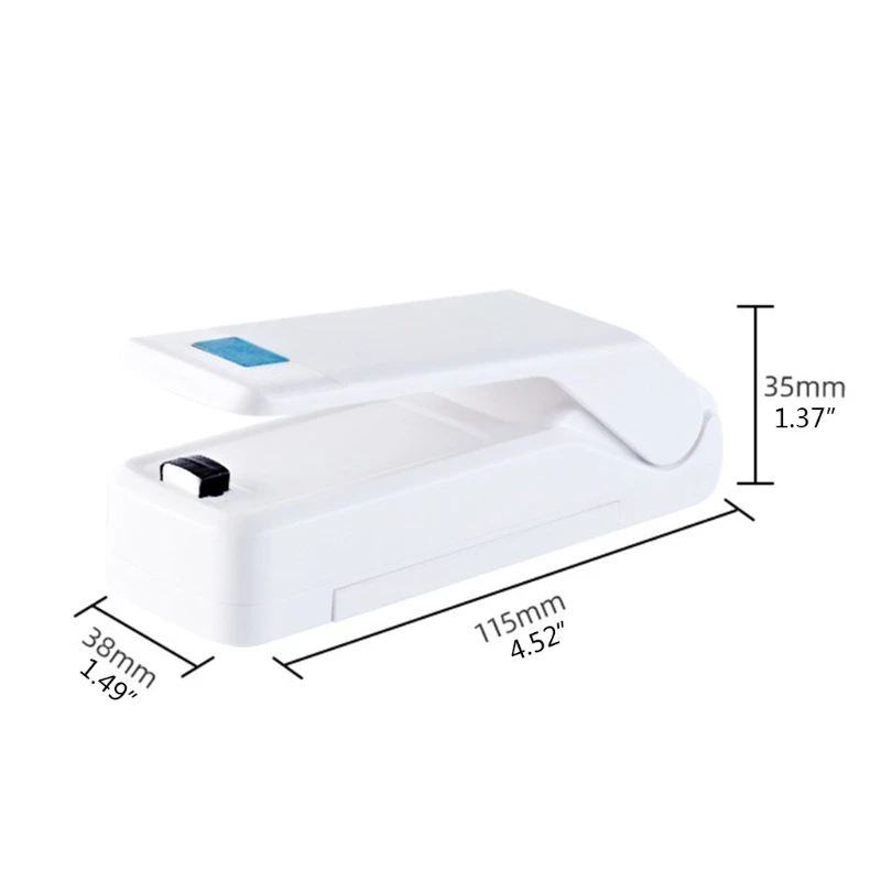 Portable Multifunctional Mini Sealing Machine Hand Pressure Heat Sealer Plastic Bag Food Packaging Handheld Gadget Easy
Portable Multifunctional Mini Sealing Machine Hand Pressure Heat Sealer Plastic Bag Food Packaging Handheld Gadget Easy