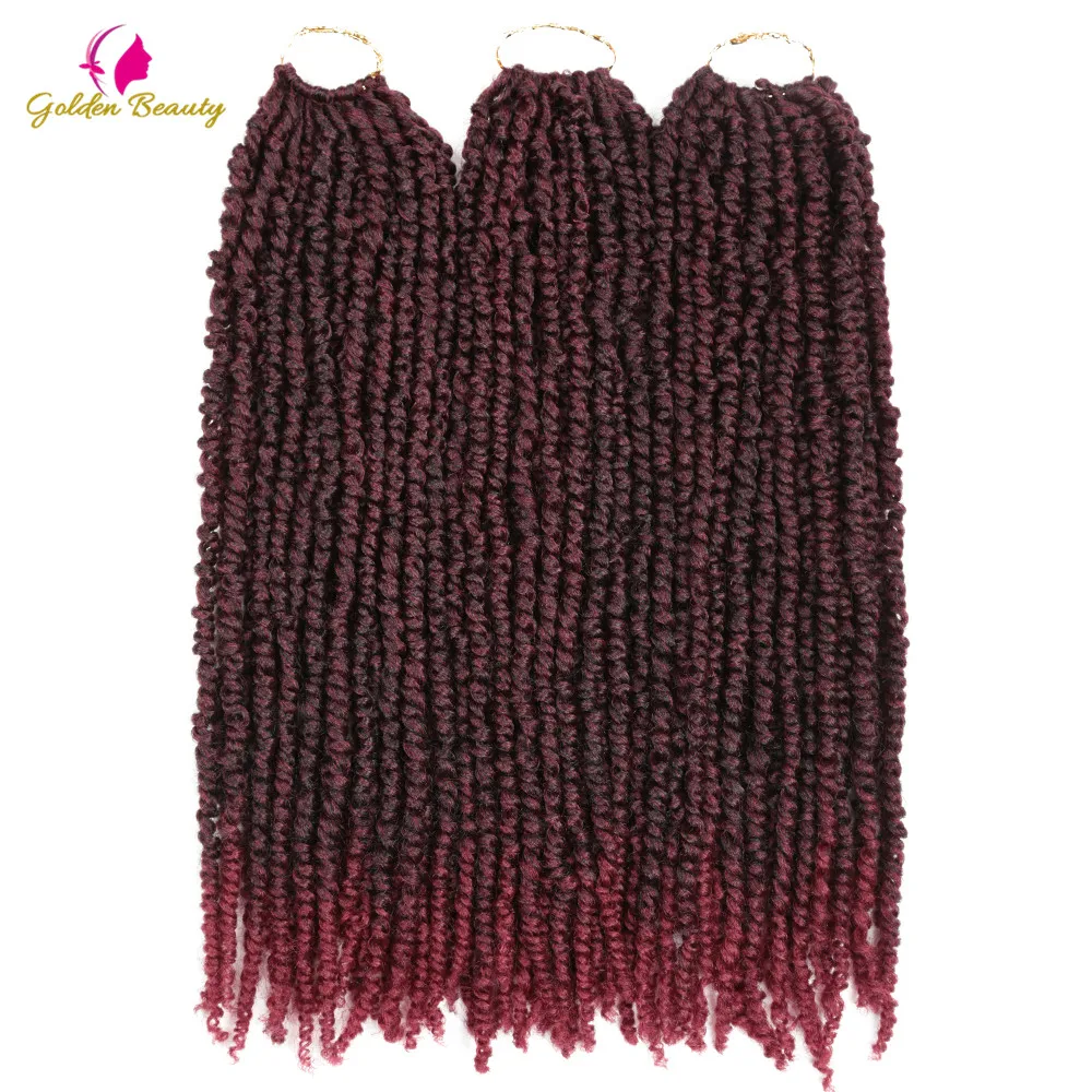24strands Passion Twist Crochet Hair Pre-looped Fluffy Crochet Braid Hair Ombre Pre Twisted Synthetic Braiding Hair Goden Beauty
24strands Passion Twist Crochet Hair Pre-looped Fluffy Crochet Braid Hair Ombre Pre Twisted Synthetic Braiding Hair Goden Beauty