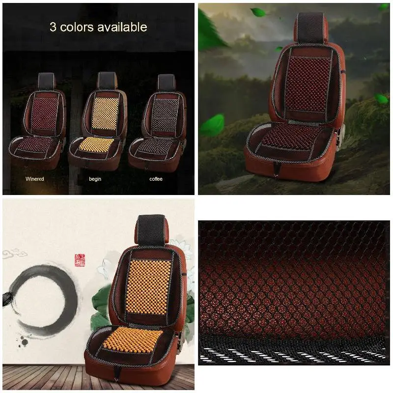 2019 Car Seat Cover Cushion Auto Vehicle Wooden Bead Cool Summer Durable Accessories CSL88
2019 Car Seat Cover Cushion Auto Vehicle Wooden Bead Cool Summer Durable Accessories CSL88