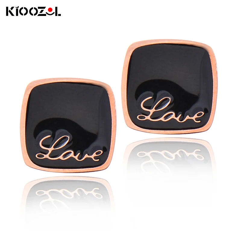 KIOOZOL Square Love Word Stainless Steel Earrings Couples Earrings Wedding Accessories 2021 Trend 178 KO2
KIOOZOL Square Love Word Stainless Steel Earrings Couples Earrings Wedding Accessories 2021 Trend 178 KO2