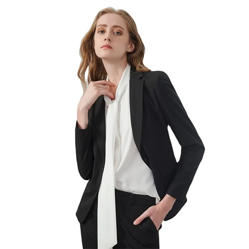 Business Pants Suit Women New Fashion Temperament Long Sleeve Slim Blazer and Trousers Office Lady Formal Interview Work Wear
Business Pants Suit Women New Fashion Temperament Long Sleeve Slim Blazer and Trousers Office Lady Formal Interview Work Wear