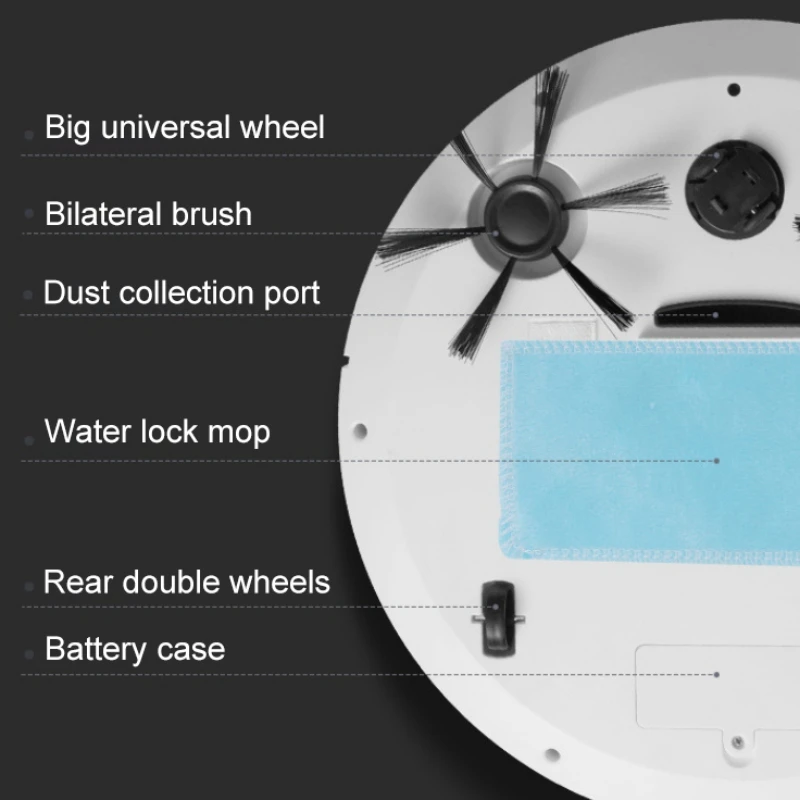 New Powerful Sweeping USB Charging Wiping Smart Cleaning Machine Vacuum Cleaner Robot Fully Automatic Home Ultra-thin
New Powerful Sweeping USB Charging Wiping Smart Cleaning Machine Vacuum Cleaner Robot Fully Automatic Home Ultra-thin
