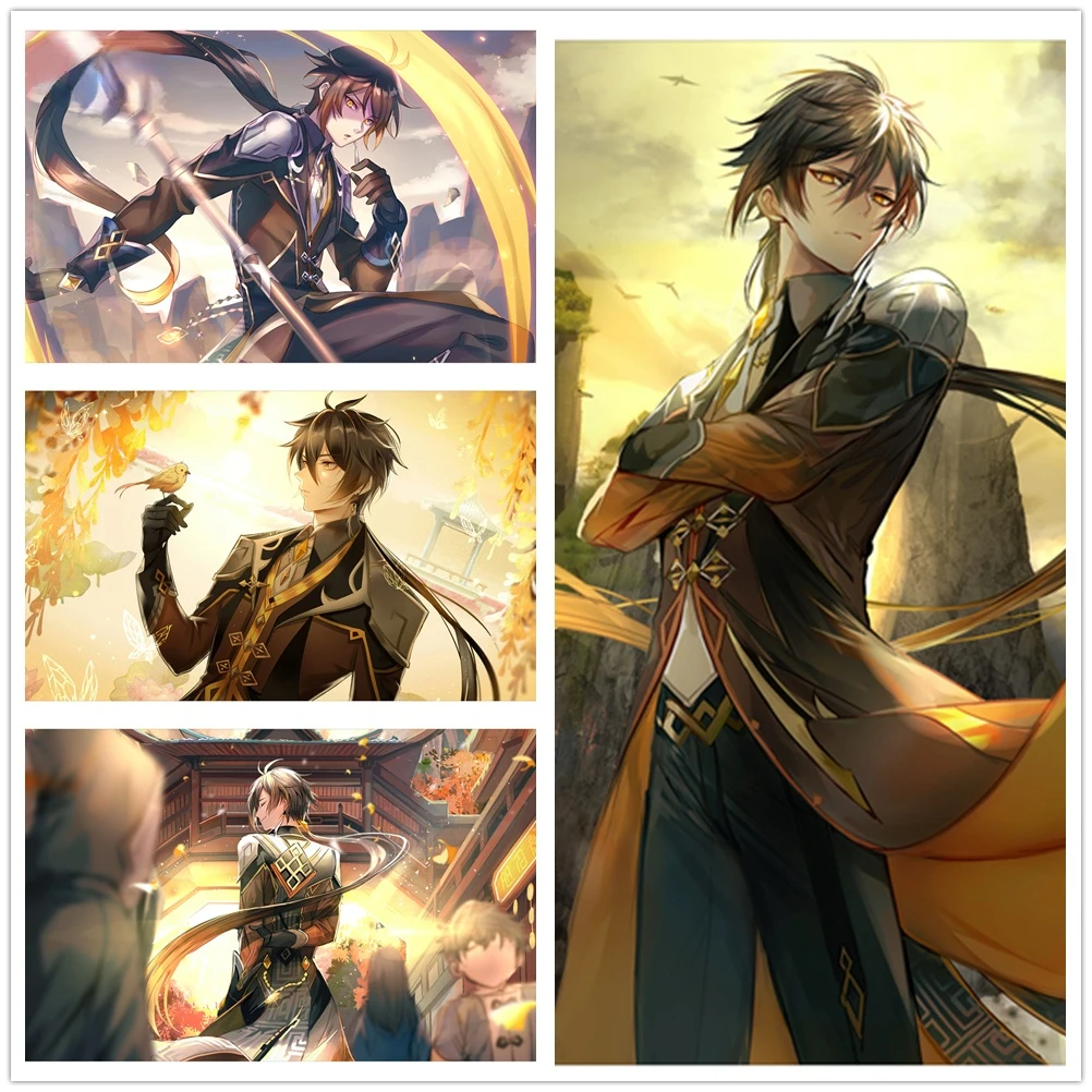 Canvas Painting Anime Genshin Impact Game Poster Zhong Li Posters Wall Decor Poster Wall Art Picture Home Decor Home Decoration
Canvas Painting Anime Genshin Impact Game Poster Zhong Li Posters Wall Decor Poster Wall Art Picture Home Decor Home Decoration