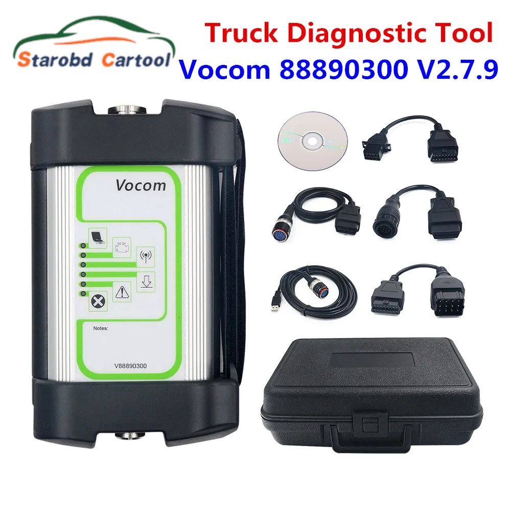 Бесплатная доставка Vocom 88890300 онлайн обновление интерфейс диагностический