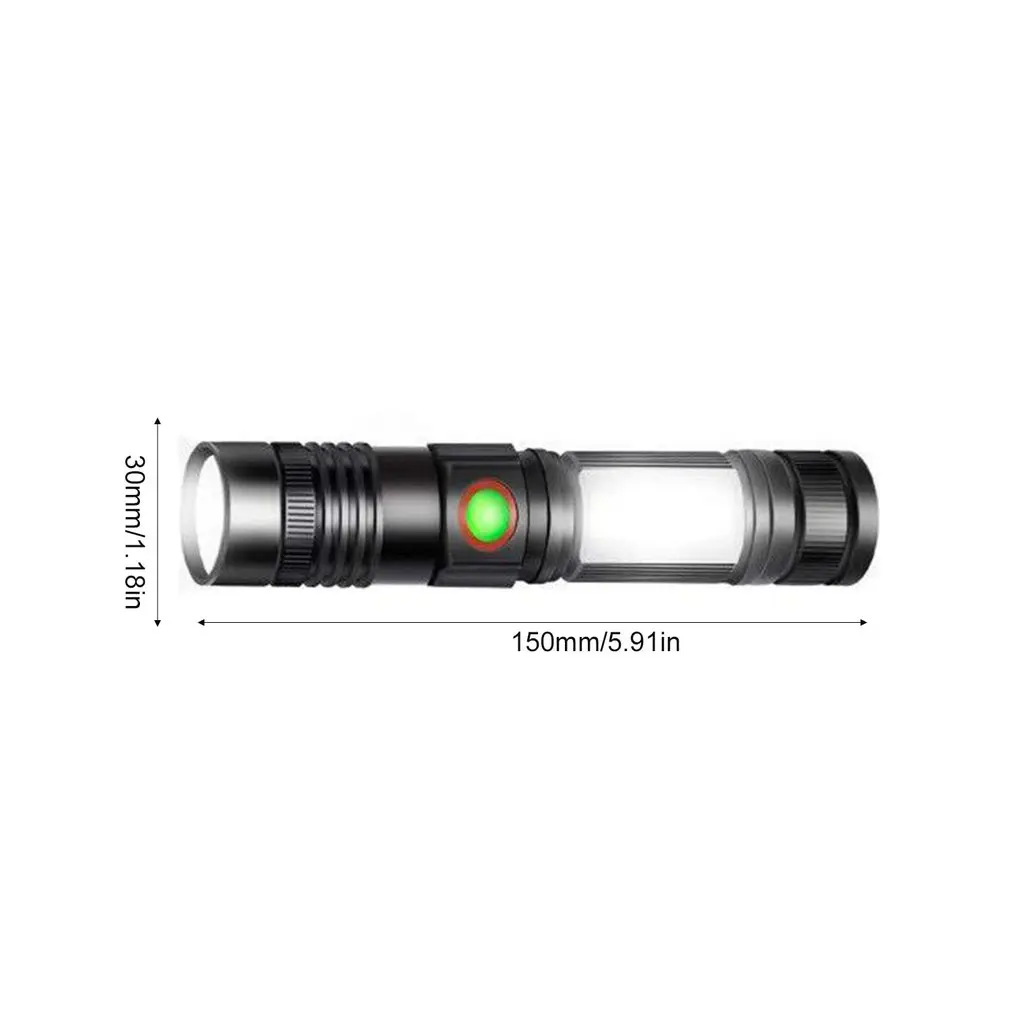 USB Rechargeable Flashlight Mini Portable Magnetic Flashlight T6 Zoom Flashlight With Anti Skid And Clip Design
USB Rechargeable Flashlight Mini Portable Magnetic Flashlight T6 Zoom Flashlight With Anti Skid And Clip Design