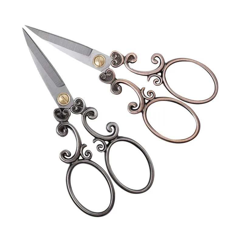 1pcs Retro Style Scissors Antique Cutter Cutting Embroidery Cross Stitch Sewing Tool Stainless Steel Craft Shears
1pcs Retro Style Scissors Antique Cutter Cutting Embroidery Cross Stitch Sewing Tool Stainless Steel Craft Shears