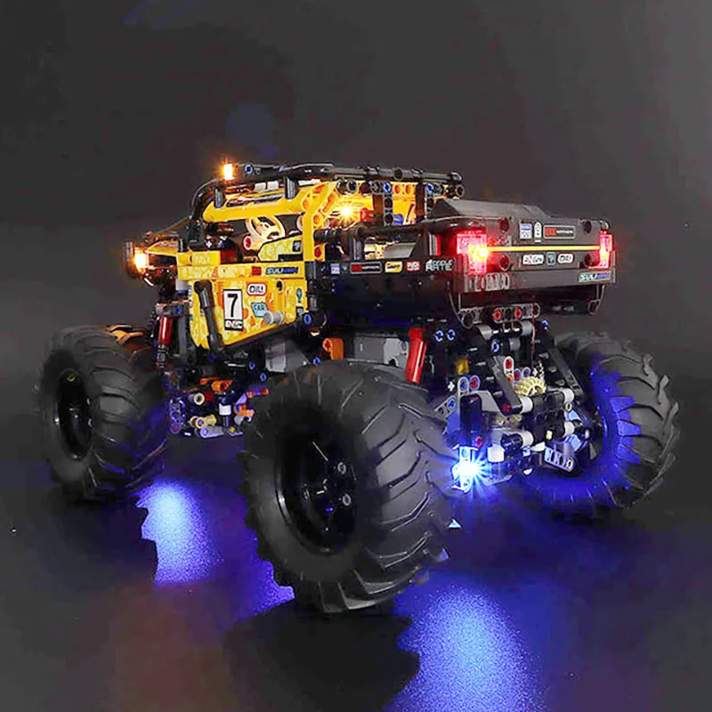(Only lights)BriksMax Technic Led Light Up Kit For 4X4 X-treme Off-Roader Lighting Set gift 42099
(Only lights)BriksMax Technic Led Light Up Kit For 4X4 X-treme Off-Roader Lighting Set gift 42099
