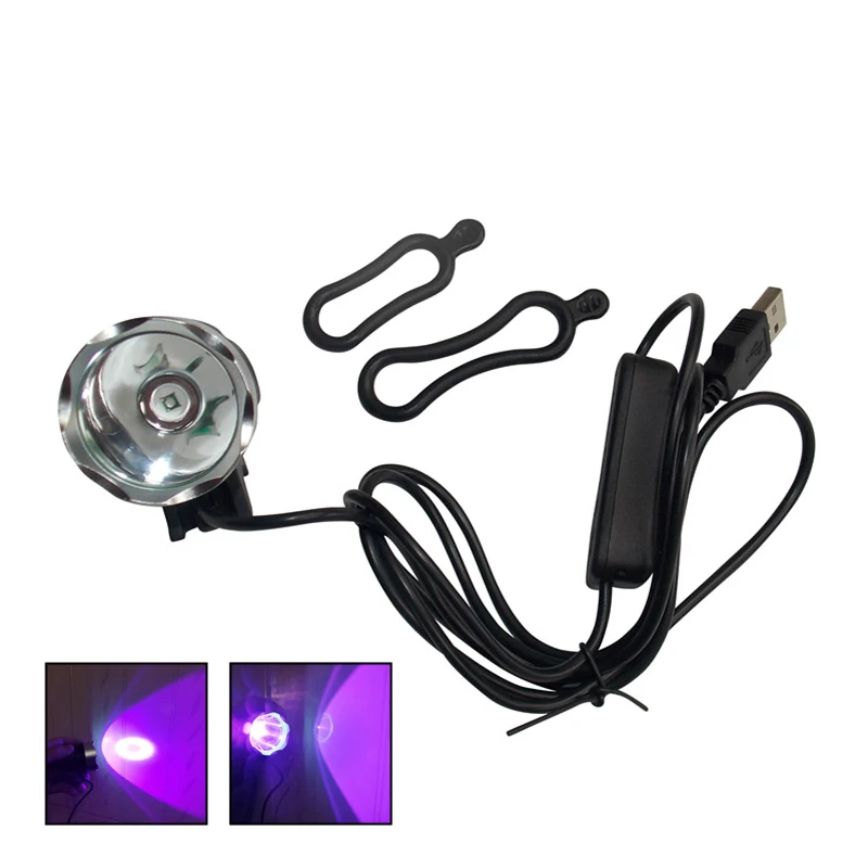 LED UV Flashlight Curing Light Ultraviolet Invisible Ink Marker Detection Torch Aluminum Alloy USB Charging Ultrabright Lamp
LED UV Flashlight Curing Light Ultraviolet Invisible Ink Marker Detection Torch Aluminum Alloy USB Charging Ultrabright Lamp
