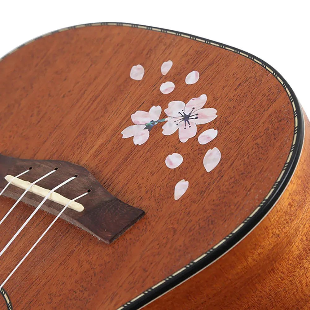 Стикер для гитарной грифы самоклеящиеся наклейки с инкрустацией цветки сакуры