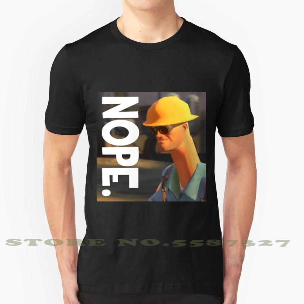 Tf2 Nope! Инженер, забавный. Классный дизайн, модная футболка, футболка Nope Tf2, команда крепости, команда крепости 2, инженер, НОП-клапан
Tf2 Nope! Инженер, забавный. Классный дизайн, модная футболка, футболка Nope Tf2, команда крепости, команда крепости 2, инженер, НОП-клапан
