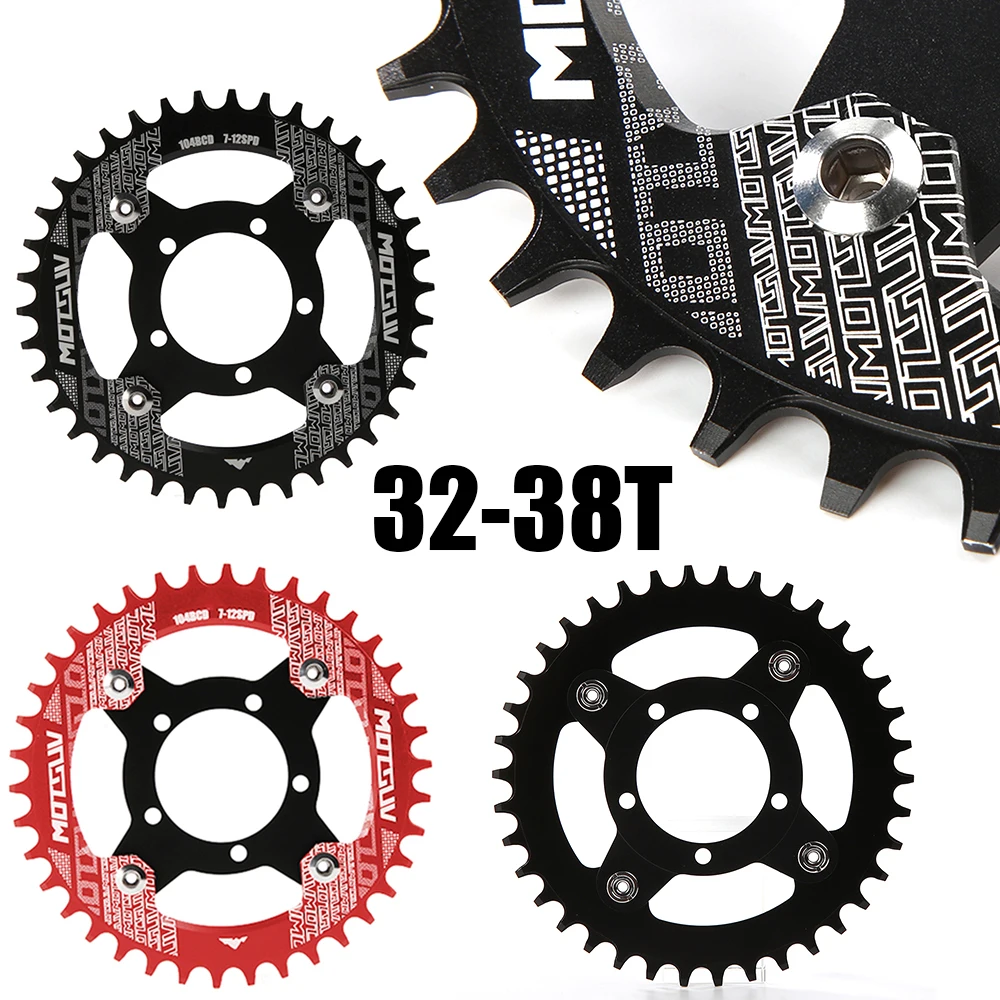 32T/34T/36T/38T Chainring Sprocket Wheel Components Supply 1pc Adapter