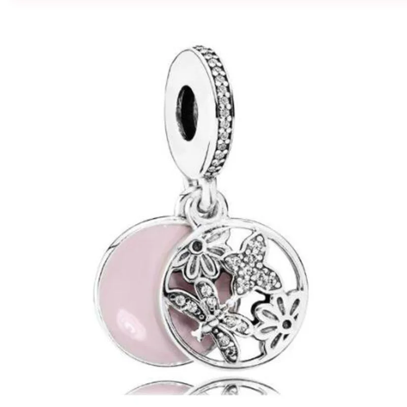 100% 925 Sterling Silver Charm Pink Enamel Butterfly Dragonfly Pendant Fit Pandora Women Bracelet & Necklace Diy Jewelry
100% 925 Sterling Silver Charm Pink Enamel Butterfly Dragonfly Pendant Fit Pandora Women Bracelet & Necklace Diy Jewelry