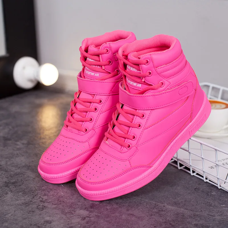 2021Woman Breathable High Top Black White Boots Shoes Women Casual Shoes Platform Hidden Increasing Sneakers Leather Shoes
2021Woman Breathable High Top Black White Boots Shoes Women Casual Shoes Platform Hidden Increasing Sneakers Leather Shoes