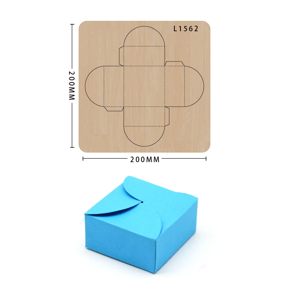 Wood Cutting Dies Gift Box Scrapbooking Making Decor Supplies Template Suitable For Common Die-cutting Machines In The Market
Wood Cutting Dies Gift Box Scrapbooking Making Decor Supplies Template Suitable For Common Die-cutting Machines In The Market