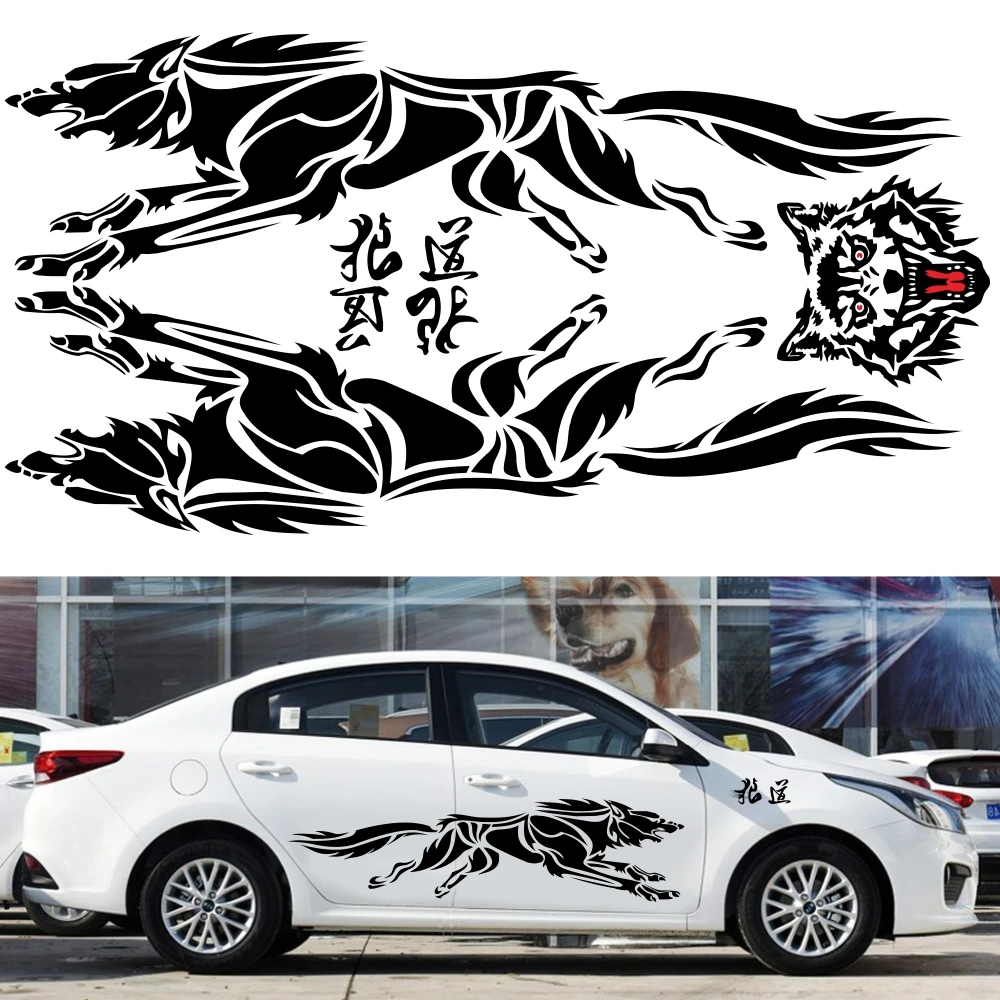 3PCS Fiery Wolf Head Howling Car Stickers Hunting Decal Animal Vinyl Motorcycle Auto Accessories Universal for FORD NISSAN
3PCS Fiery Wolf Head Howling Car Stickers Hunting Decal Animal Vinyl Motorcycle Auto Accessories Universal for FORD NISSAN