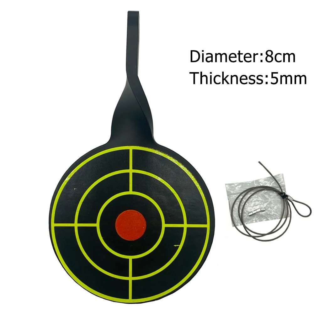 10× Target Paper Plate Bullseye Outdoor Paintball Training Hunting For Small Caliber Slingshot Thickened Steel Target With Wire
10× Target Paper Plate Bullseye Outdoor Paintball Training Hunting For Small Caliber Slingshot Thickened Steel Target With Wire