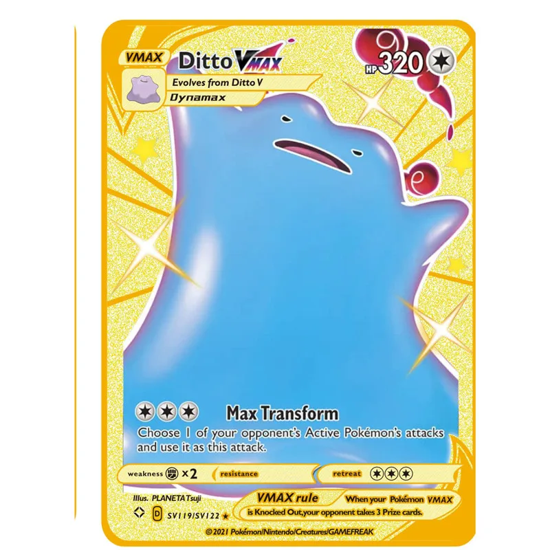 Pre Sale Pokemon Cards In Spanish Bikachu Charizard Vmax Metal Pokemon Card 1St Edition Metal V Cards Collection Kids Game Toys 
Pre Sale Pokemon Cards In Spanish Bikachu Charizard Vmax Metal Pokemon Card 1St Edition Metal V Cards Collection Kids Game Toys