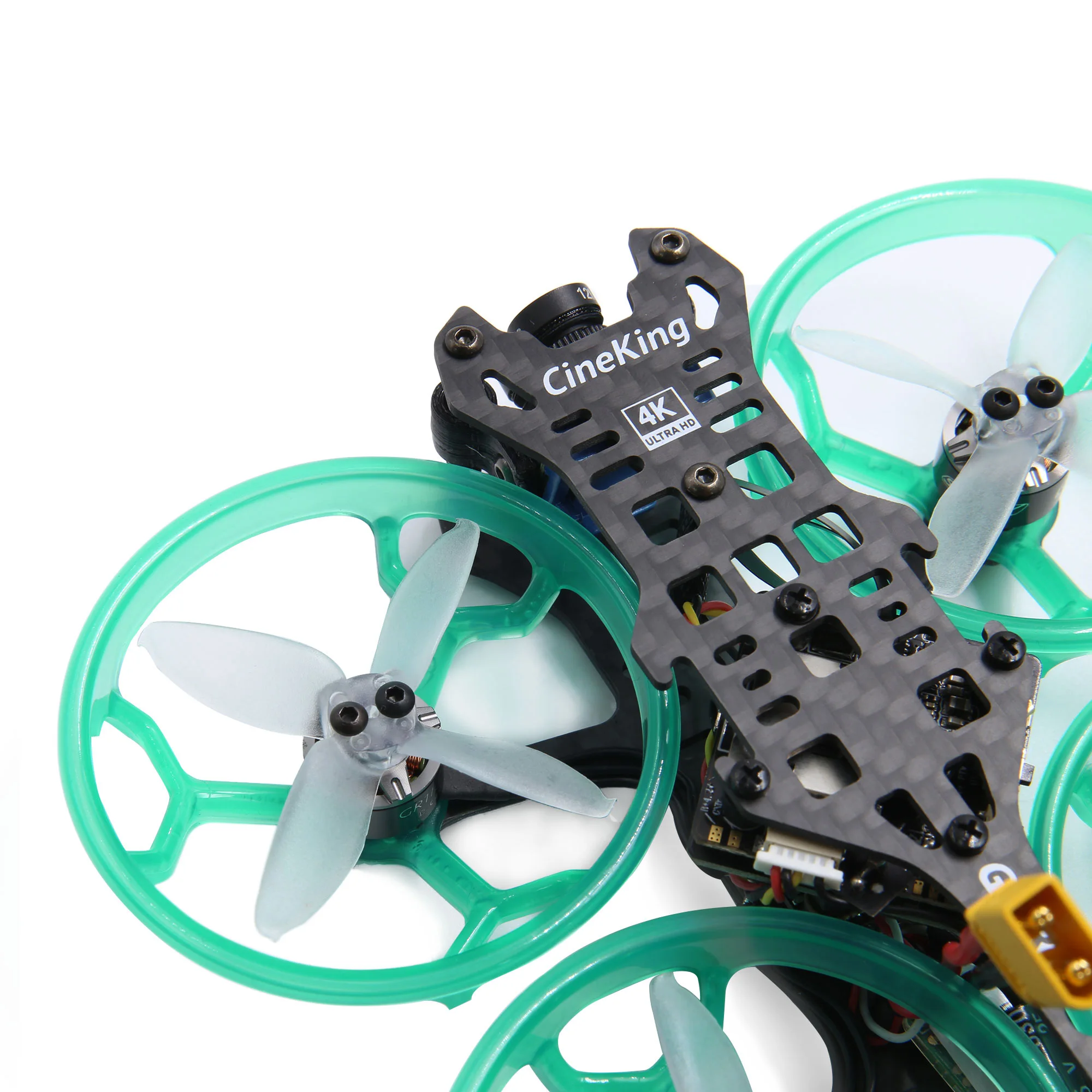 GEPRC CineKing Caddx Tarsier 4K 2inch 95mm 5.8G FPV Carbon fiber Quadcopter STABLE F411 BLheli_S 4IN1 12A ESC GR1103/GR1105
GEPRC CineKing Caddx Tarsier 4K 2inch 95mm 5.8G FPV Carbon fiber Quadcopter STABLE F411 BLheli_S 4IN1 12A ESC GR1103/GR1105