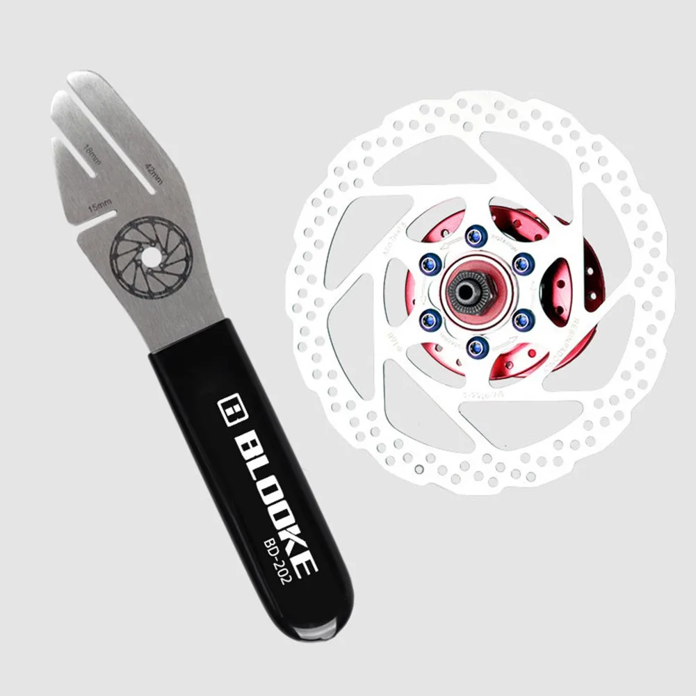 Bicycle Repair Tools Wrench Disc Brake Rotor Alignment Truing Tool Adjustment Durable Wrench Rubber Handle Three Opening
Bicycle Repair Tools Wrench Disc Brake Rotor Alignment Truing Tool Adjustment Durable Wrench Rubber Handle Three Opening