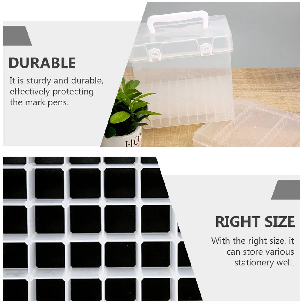 1pc Multifunctional Portable Stationery Box Mark Pen Storage Bucket (White)
1pc Multifunctional Portable Stationery Box Mark Pen Storage Bucket (White)