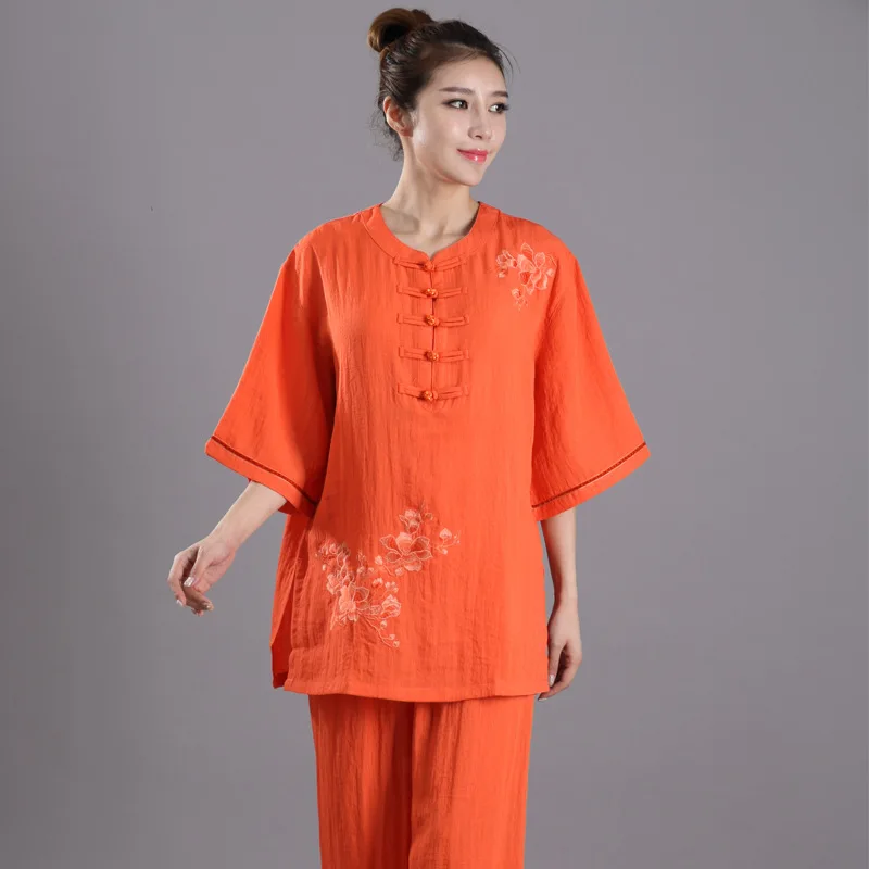 Tai Chi Exercise Clothing WomenTraditional Chinese Cotton Linen Embroider Long Sleeve Wushu TaiChi KungFu Uniform Suit Uniforms
Tai Chi Exercise Clothing WomenTraditional Chinese Cotton Linen Embroider Long Sleeve Wushu TaiChi KungFu Uniform Suit Uniforms