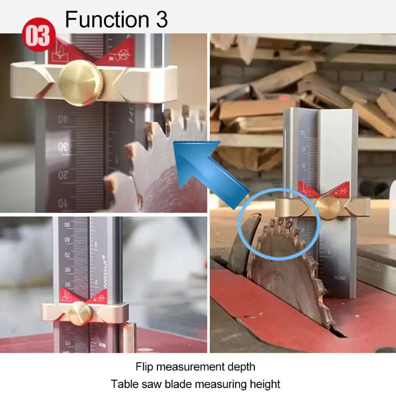 Woodworking Height Gauge Limit Ring Installation Aid Drill Depth Angle Measurer U4LA
Woodworking Height Gauge Limit Ring Installation Aid Drill Depth Angle Measurer U4LA