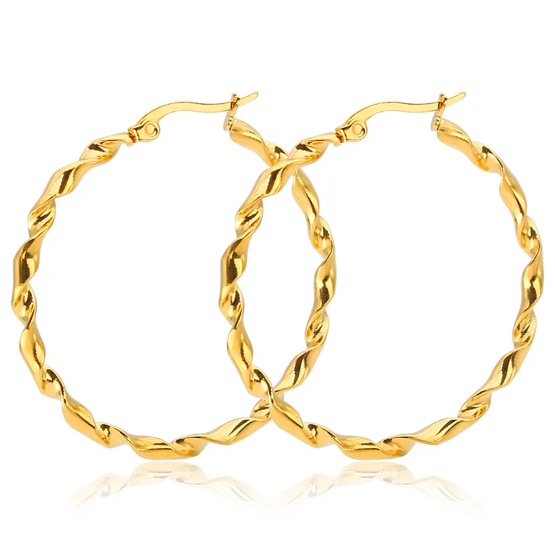 BAECYT Big Size Earrings Fashion Trendy Never Fade 316L Stainless Steel Fashion Jewelry Women Gift Oval Hoop Earrings
BAECYT Big Size Earrings Fashion Trendy Never Fade 316L Stainless Steel Fashion Jewelry Women Gift Oval Hoop Earrings