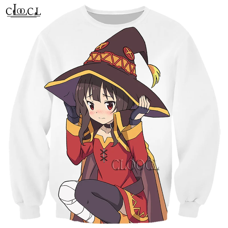 HX Anime Girl Megumin Konosuba 3D Print Men Women Sweatshirts Harajuku Hip Hop Fashion Hot Selling Tracksuit Tops Drop Shipping
HX Anime Girl Megumin Konosuba 3D Print Men Women Sweatshirts Harajuku Hip Hop Fashion Hot Selling Tracksuit Tops Drop Shipping