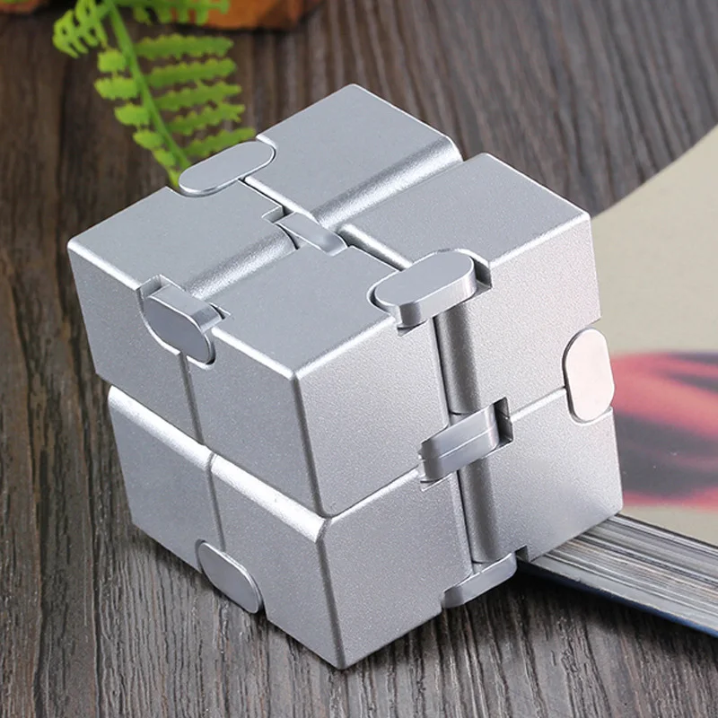Stress Relief Toy Premium Metal Infinity Cube Portable Decompresses Relax Toys for Children Adults
Stress Relief Toy Premium Metal Infinity Cube Portable Decompresses Relax Toys for Children Adults