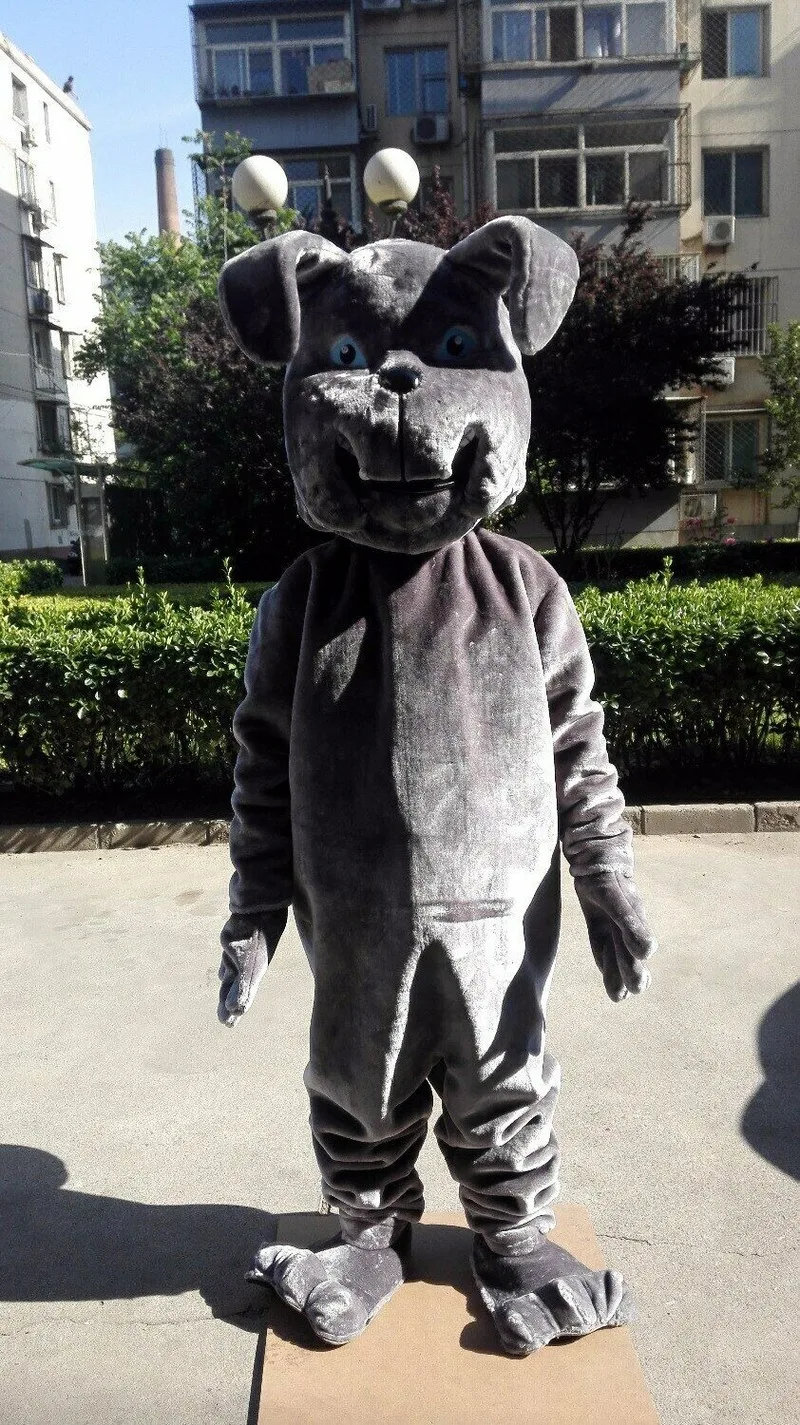 Grey Bulldog Mascot Costume Suit Cosplay Party Game Dress Outfit Halloween Fancy Interesting Funny Cartoon Character Clothing @@
Grey Bulldog Mascot Costume Suit Cosplay Party Game Dress Outfit Halloween Fancy Interesting Funny Cartoon Character Clothing @@