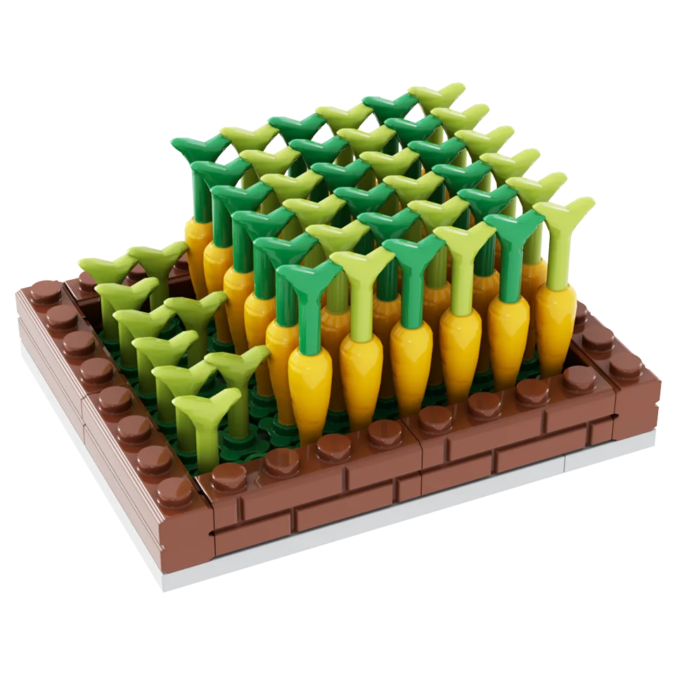 Carrot Land MOC Compatible Major Brand Toys Building Block Classic Collections Assembled Brick Handmade Design
Carrot Land MOC Compatible Major Brand Toys Building Block Classic Collections Assembled Brick Handmade Design