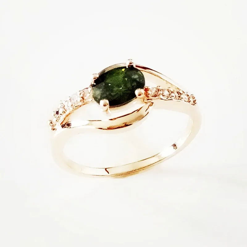 Fashionable Rings New Rose Gold Color Jewelry Green Cubic Zircon Rings Designs for Women
Fashionable Rings New Rose Gold Color Jewelry Green Cubic Zircon Rings Designs for Women