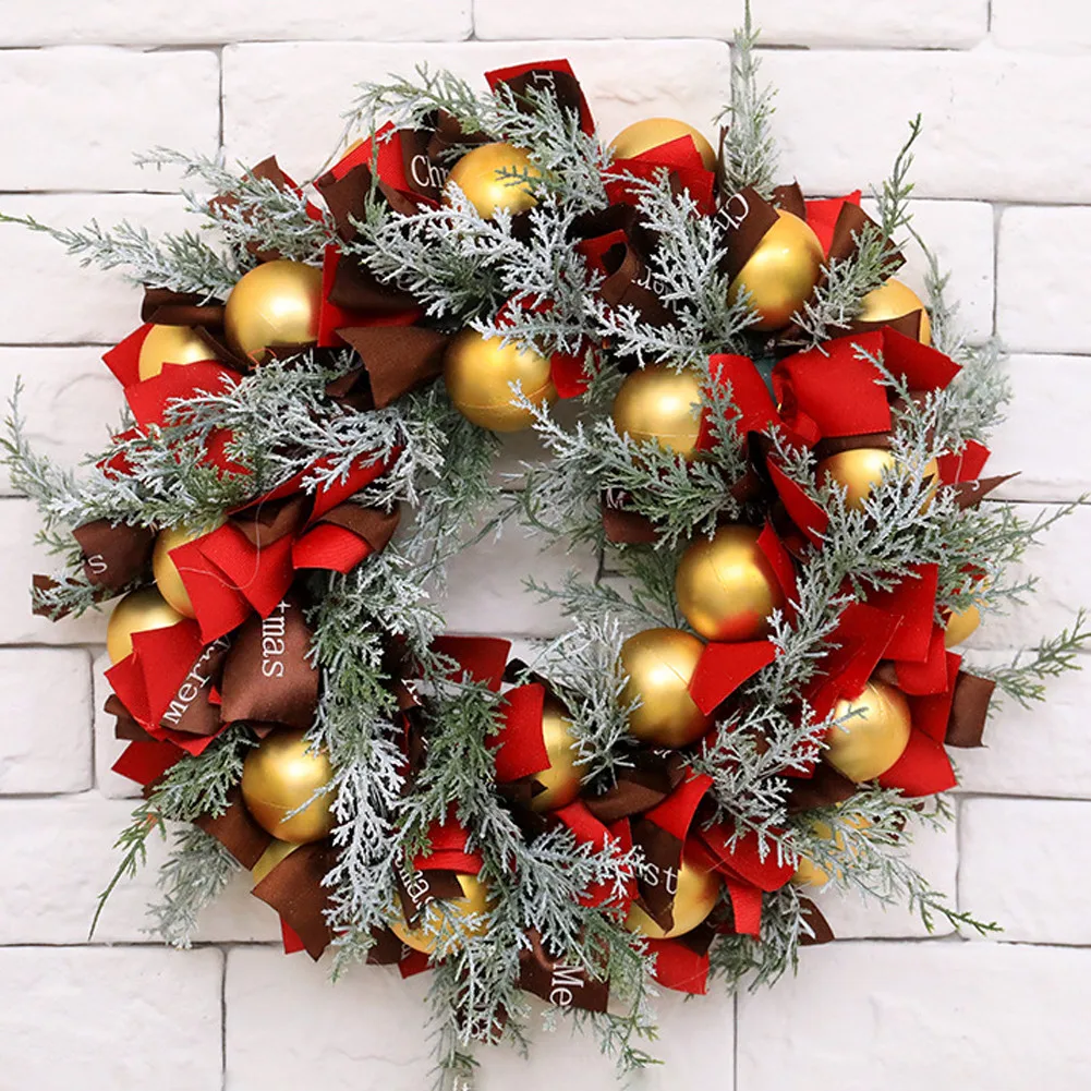 Christmas Wreath Xmas Door Garlands Hanging Oranments Front Door Wall Decorations New Year Naviidad Door Pendants For Home 2022
Christmas Wreath Xmas Door Garlands Hanging Oranments Front Door Wall Decorations New Year Naviidad Door Pendants For Home 2022