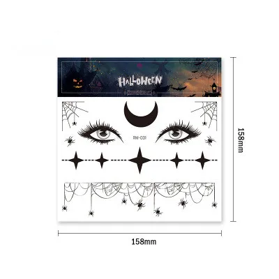 1PC Fashion Beauty Women Girl Temporary Tattoo Spider Sticker Scar Pattern Face Arm Body Fake Tattoo Sticker for Halloween Party
1PC Fashion Beauty Women Girl Temporary Tattoo Spider Sticker Scar Pattern Face Arm Body Fake Tattoo Sticker for Halloween Party