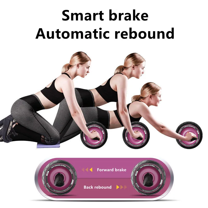 Abdominal Muscle Trainer Ab Roller Abdominal Wheel Home Training Gym Fitness Equipment Roller Automatically Rebounds No Noise
Abdominal Muscle Trainer Ab Roller Abdominal Wheel Home Training Gym Fitness Equipment Roller Automatically Rebounds No Noise