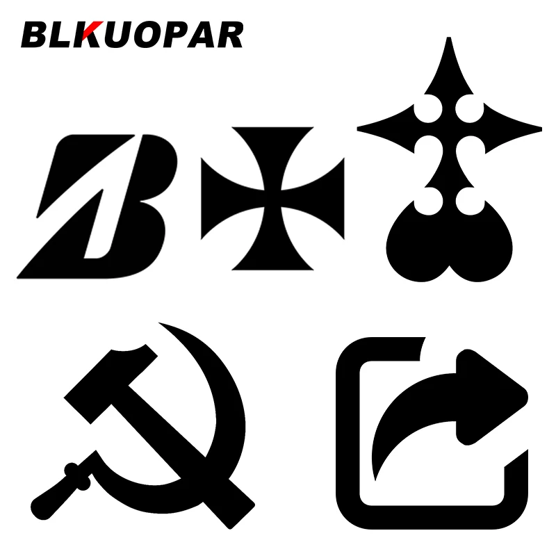 BLKUOPAR for Iron Cross Silhouette Car Stickers Die Cut Waterproof Decals Vinyl Car Wrap SUV RV Trunk Laptop Helmet Decoration
BLKUOPAR for Iron Cross Silhouette Car Stickers Die Cut Waterproof Decals Vinyl Car Wrap SUV RV Trunk Laptop Helmet Decoration