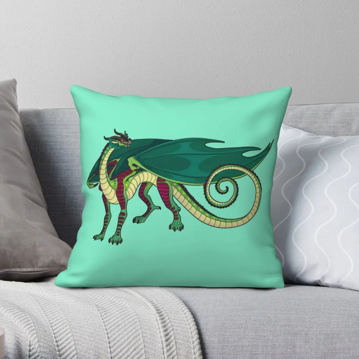 Rainwing Square Pillowcase Polyester Linen Velvet Printed Zip Decor Pillow Case Home Cushion Case 18"
Rainwing Square Pillowcase Polyester Linen Velvet Printed Zip Decor Pillow Case Home Cushion Case 18"