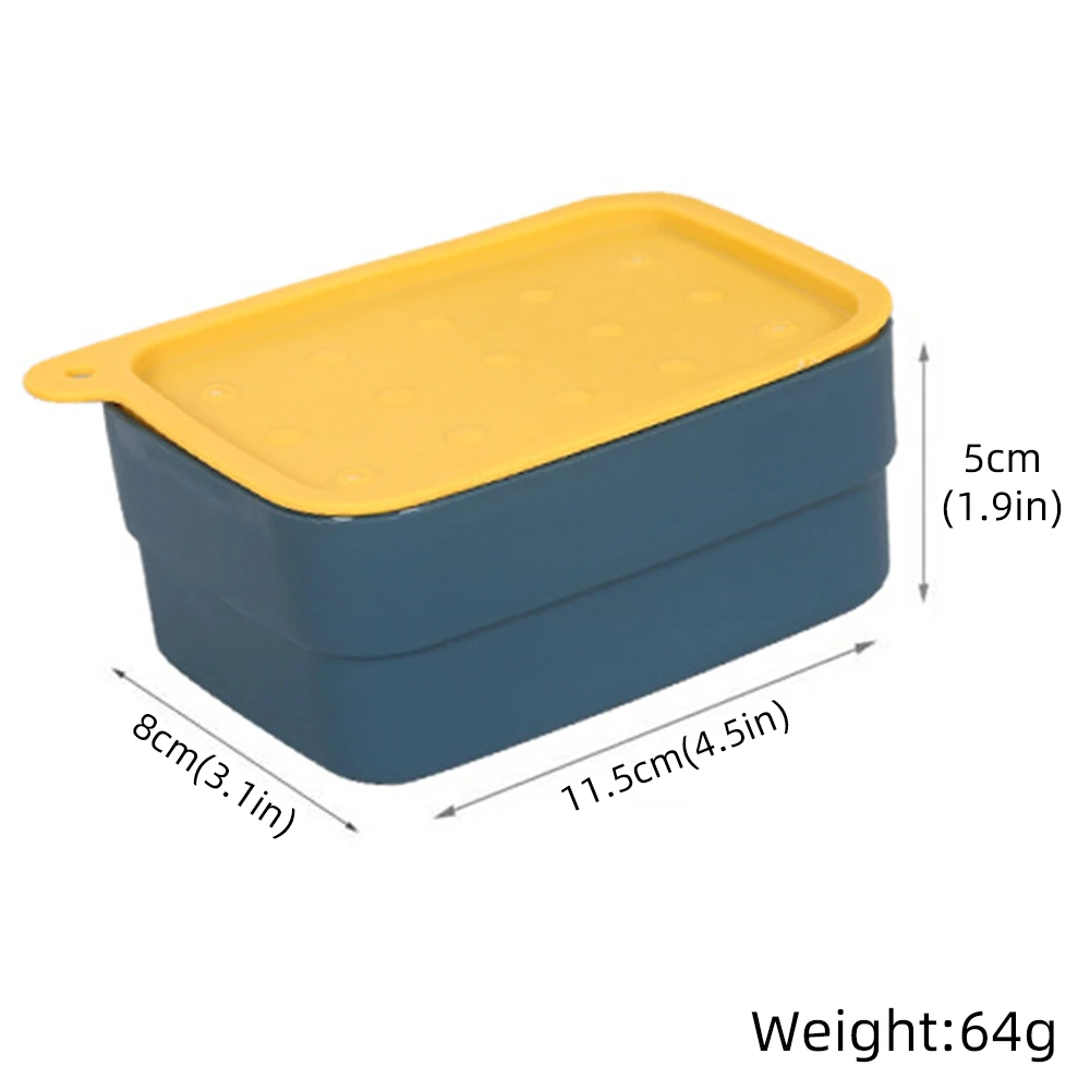 2 In 1 Soap Dish Plate Case Home Shower Travel Bathroom Soap Holder Container Plastic Soap Box Dispenser Soap Rack
2 In 1 Soap Dish Plate Case Home Shower Travel Bathroom Soap Holder Container Plastic Soap Box Dispenser Soap Rack