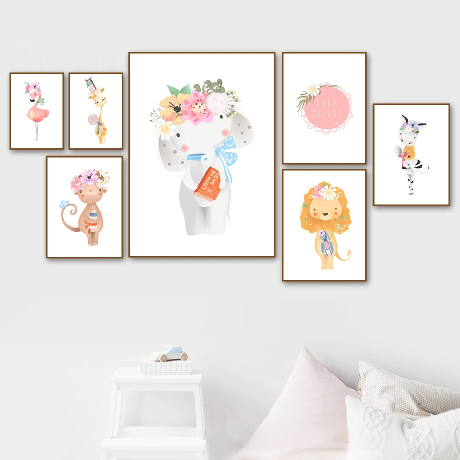 Elephant Lion Monkey Cartoon Animal Wall Art Print Canvas Painting Nordic Canvas Poster And Prints Wall Pictures Baby Room Decor
Elephant Lion Monkey Cartoon Animal Wall Art Print Canvas Painting Nordic Canvas Poster And Prints Wall Pictures Baby Room Decor