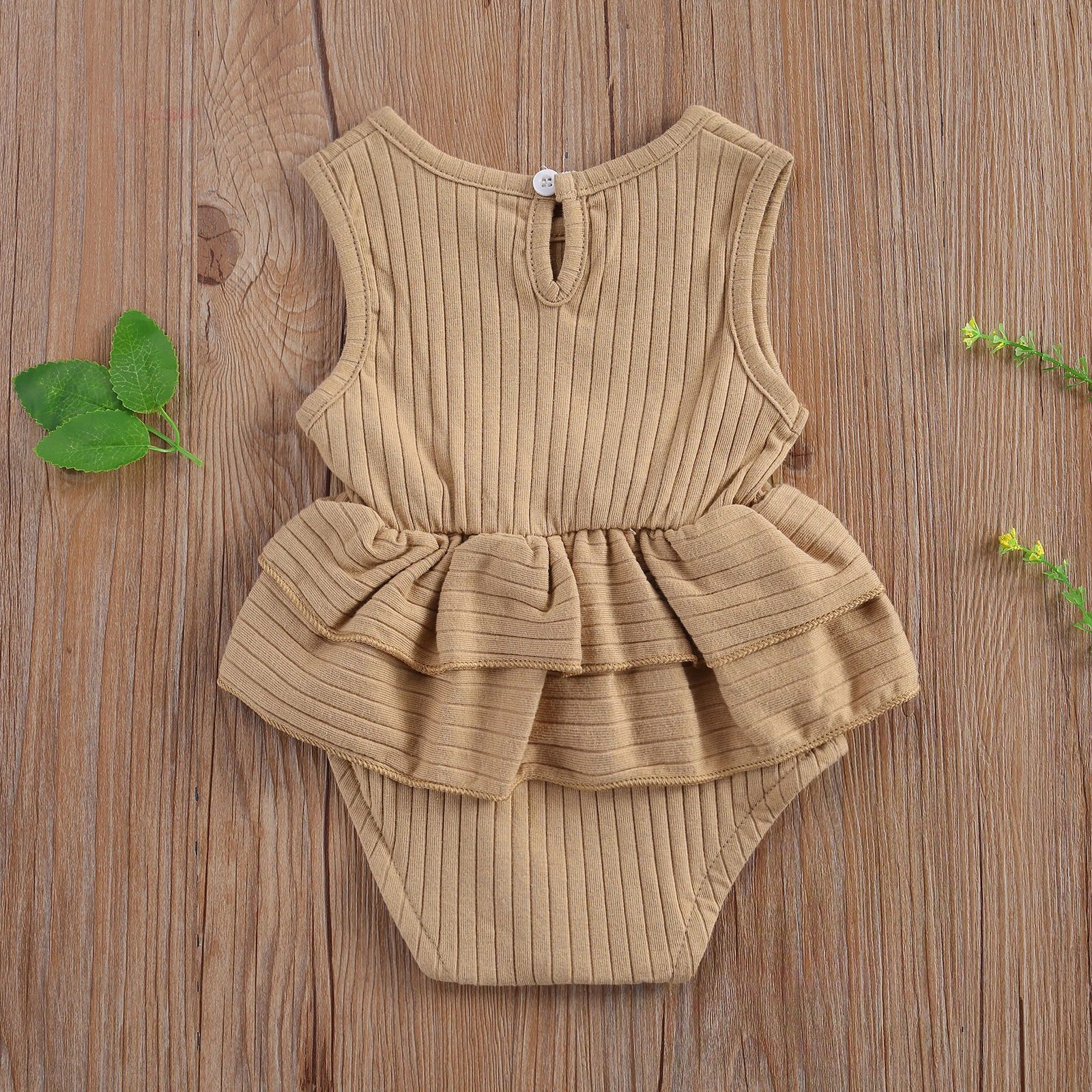 pudcoco 0-24 Months Newborn Baby Casual Ribbed Romper Toddler Loose Sleeveless Round Neck Layered Playsuit Summer Romper
pudcoco 0-24 Months Newborn Baby Casual Ribbed Romper Toddler Loose Sleeveless Round Neck Layered Playsuit Summer Romper