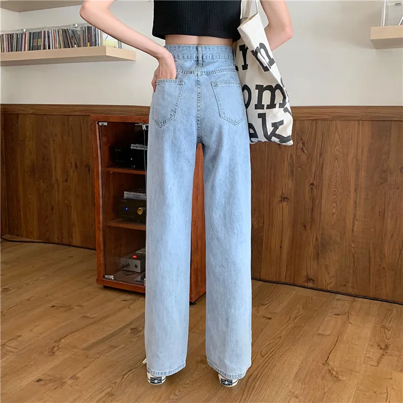 Jeans Women's Summer 2021 New Ins Little Daisy Embroidered Loose High Waist Ripped Wide Leg Pants Mop Trousers
Jeans Women's Summer 2021 New Ins Little Daisy Embroidered Loose High Waist Ripped Wide Leg Pants Mop Trousers