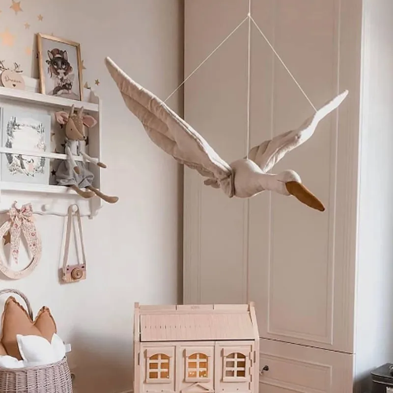 Swan Cotton Thread Wall Hanging Kindergarten Creative Animal Head Pendant Home Interior Plush Stuffed Doll Children's Room Decor
Swan Cotton Thread Wall Hanging Kindergarten Creative Animal Head Pendant Home Interior Plush Stuffed Doll Children's Room Decor
